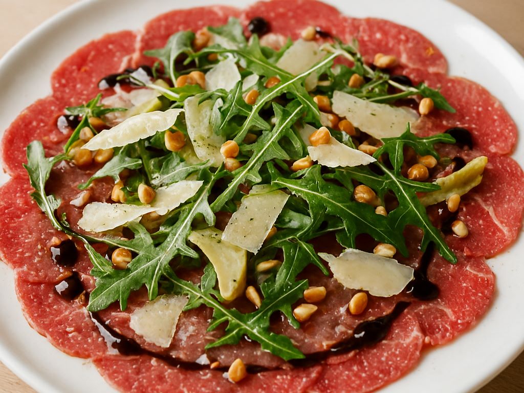 Gerookte zalm met courgette